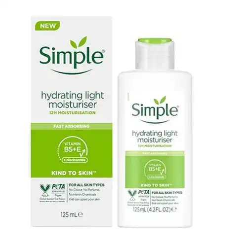 Simple Hydrating Light Moisturiser 125ml